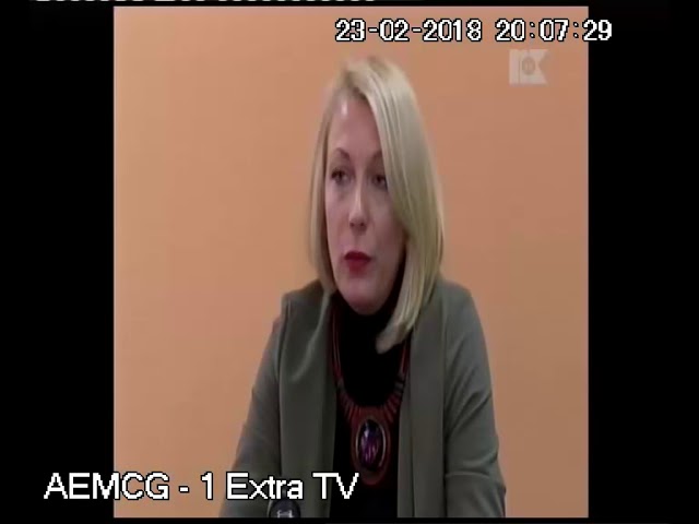 23  februar  2018 TV Nikšić   Dnevnik  Medijska pismenost   Sunčica Bakić