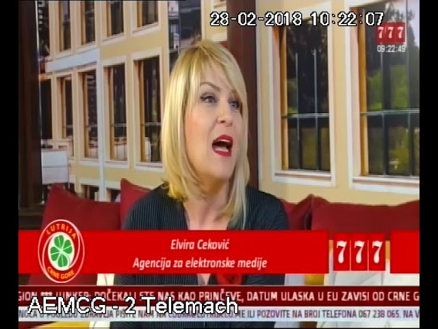 TV 777   Uz Jutarnju kafu Elvira Cekovic   kampanja Birajmo sta gledamo   28 02 2018